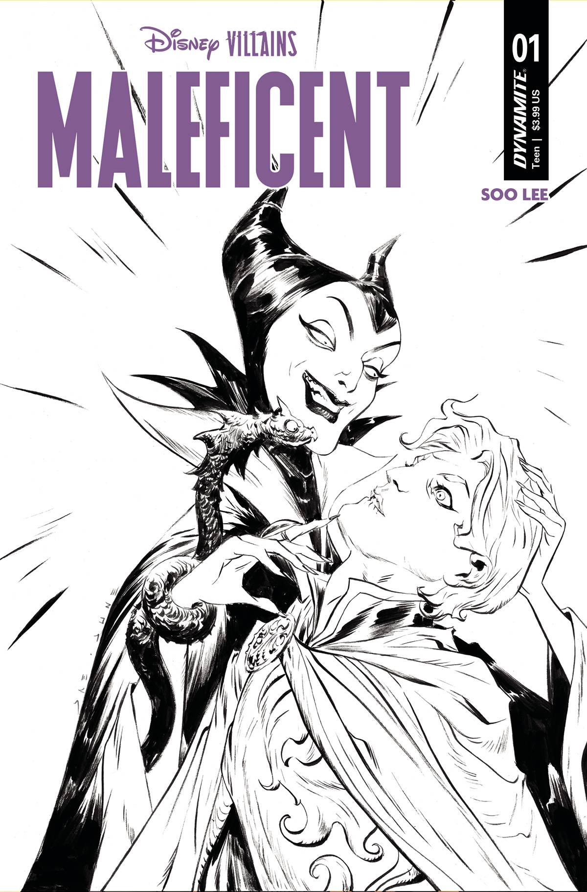 DISNEY VILLAINS MALEFICENT #2 CVR G 10 COPY INCV JAE LEE