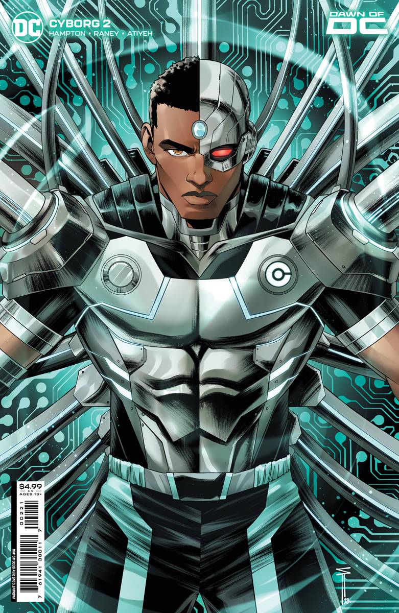 CYBORG #2 (OF 6) CVR B SERG ACUNA CARD STOCK VAR
