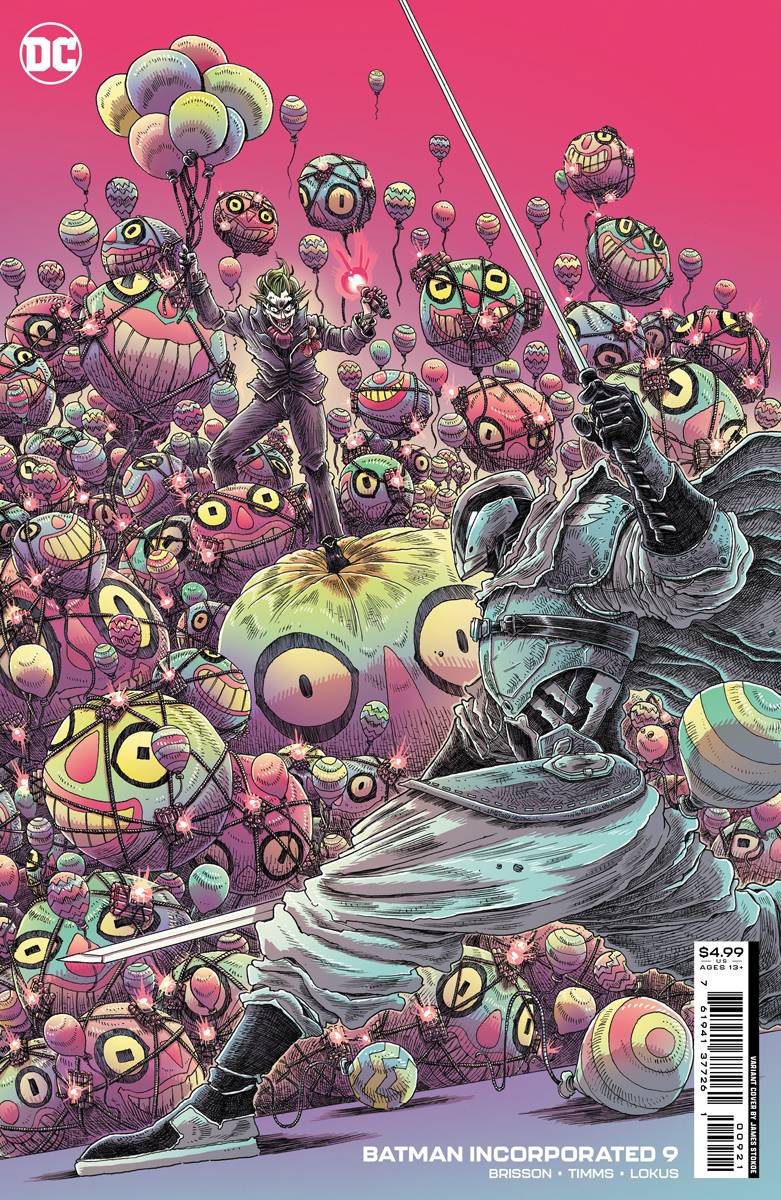 BATMAN INCORPORATED #9 CVR B JAMES STOKOE CARD STOCK VAR