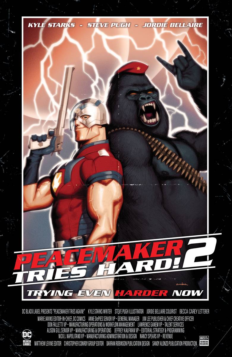 PEACEMAKER TRIES HARD #2 (OF 6) CVR C ANKA MOVIE POSTER VAR (MR)
