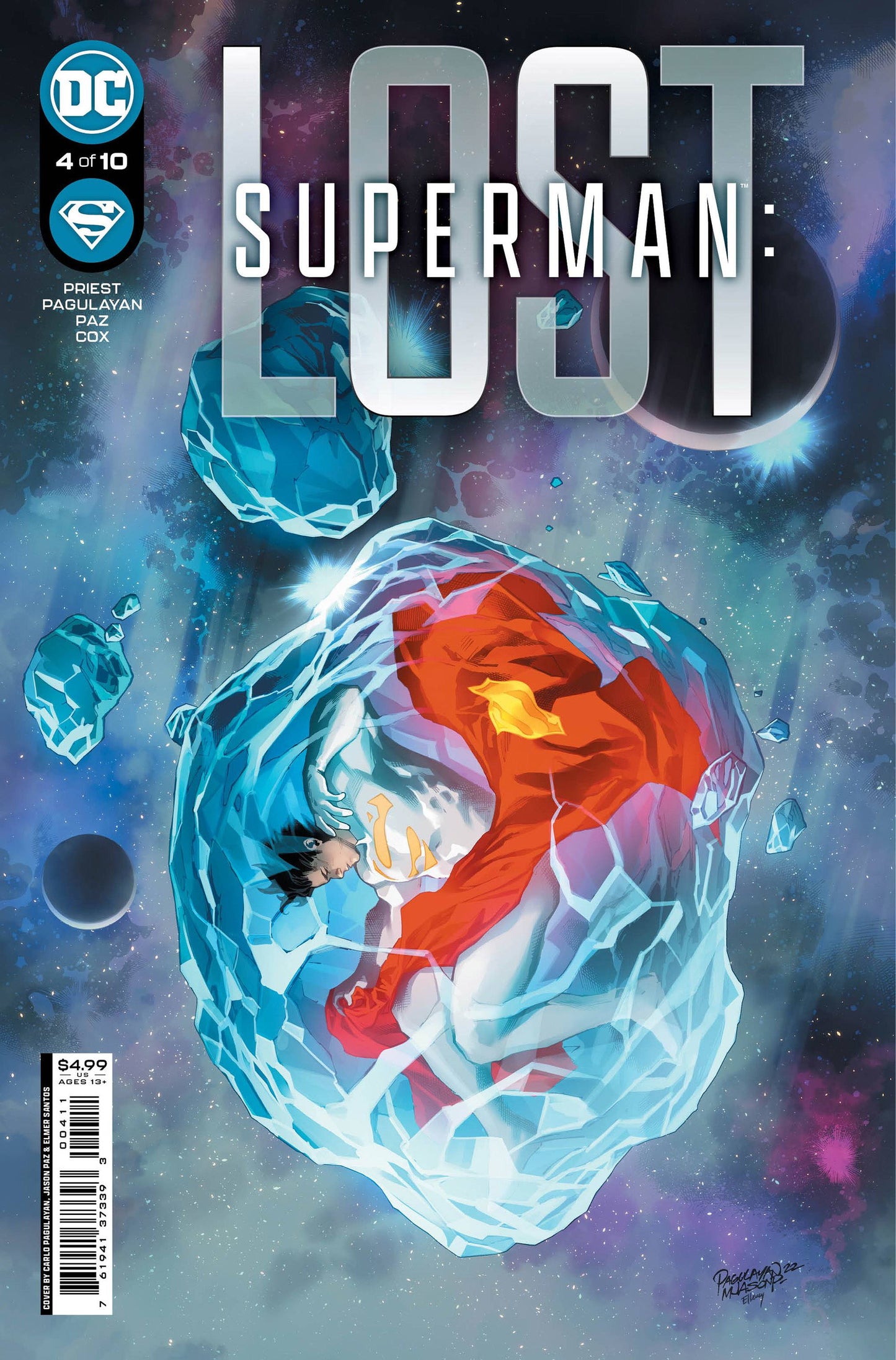 SUPERMAN LOST #4 (OF 10) CVR A CARLO PAGULAYAN