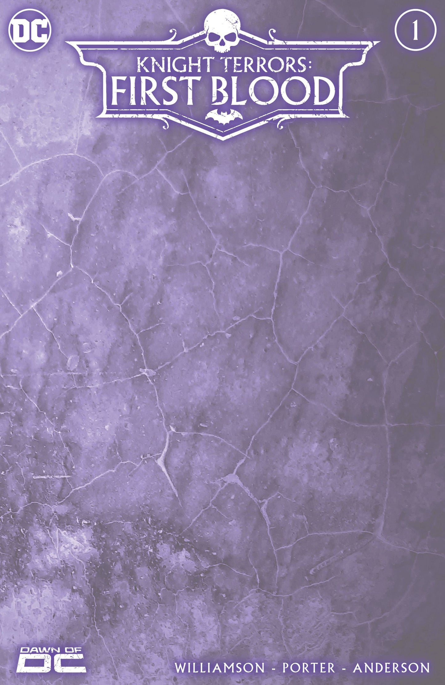 KNIGHT TERRORS FIRST BLOOD #1 (ONE SHOT) CVR D BLANK CS VAR