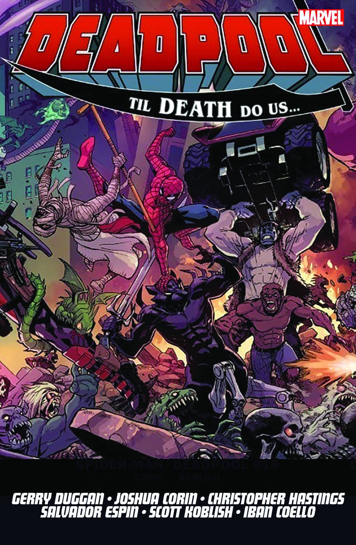 DEADPOOL WORLDS GREATEST VOL 08 TILL DEATH DO US TP COVER