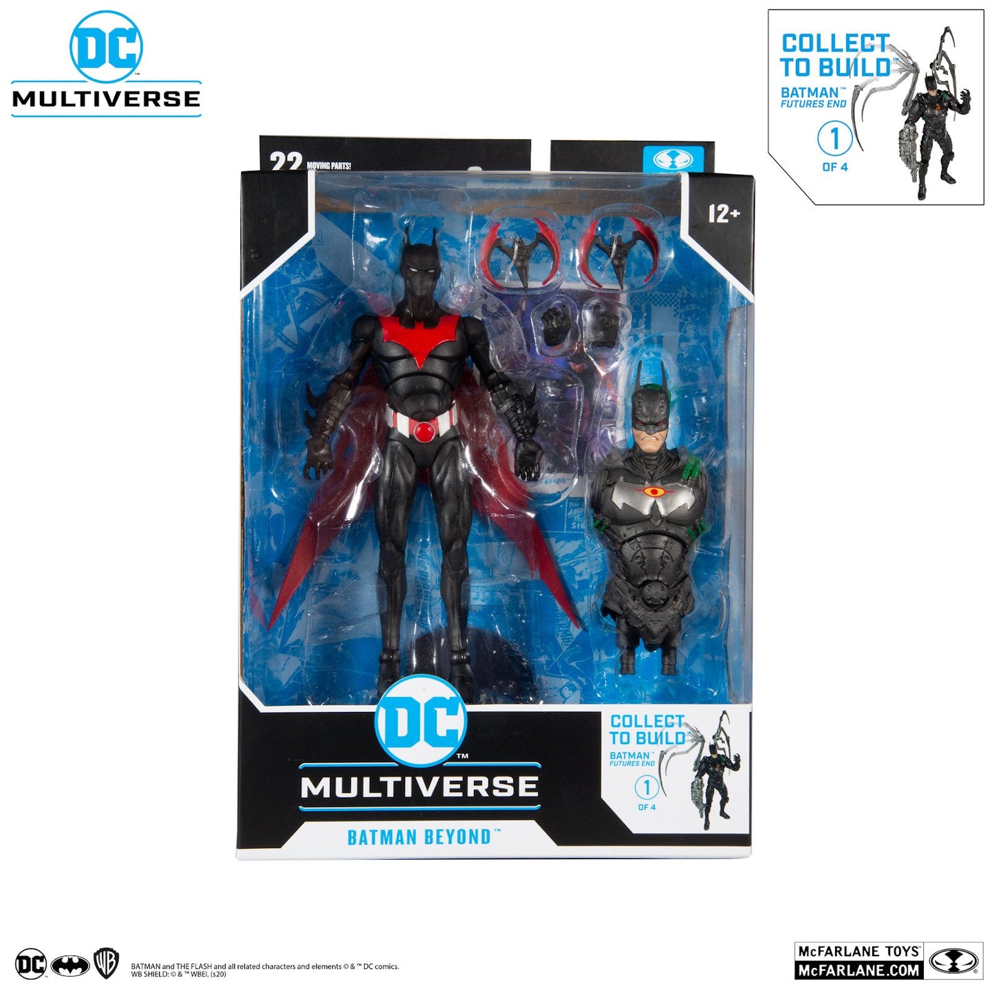 DC COLLECTOR BUILD-A- BATMAN BEYOND BATMAN AF