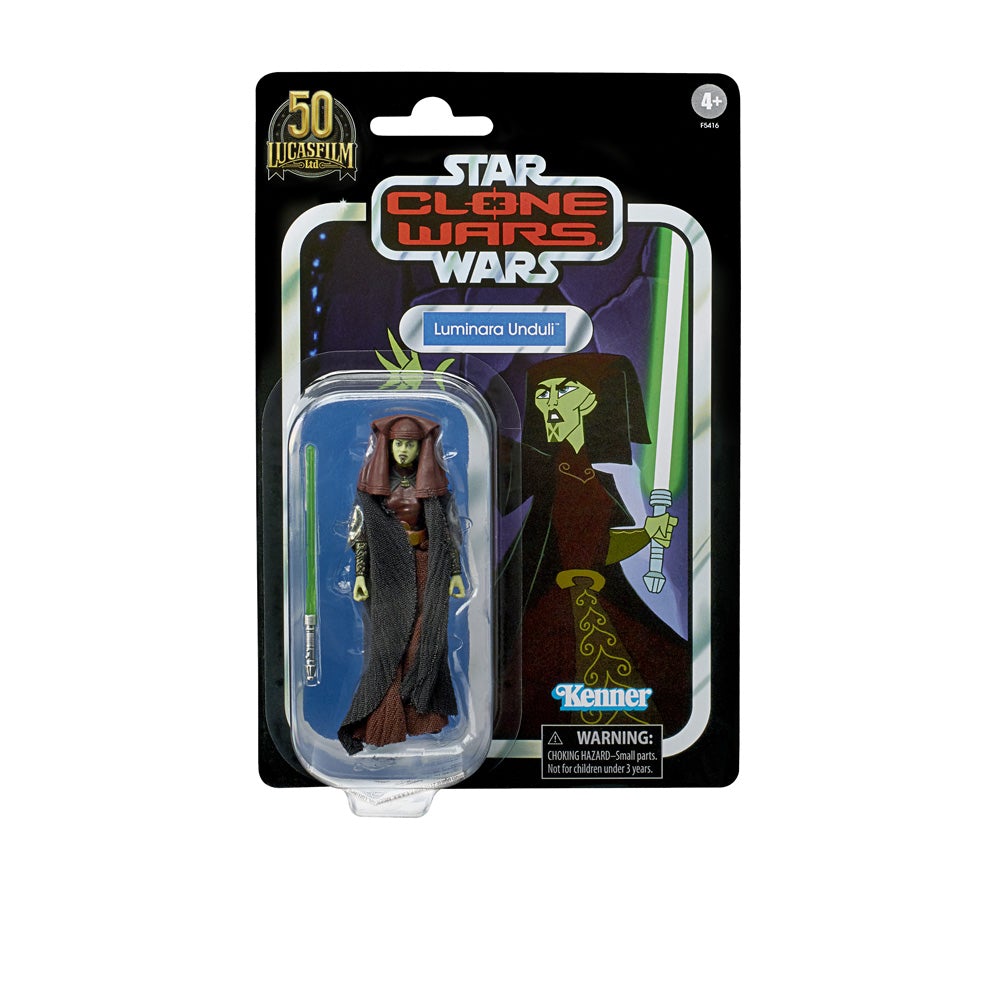 STAR WARS VINTAGE CLONE WARS LUMINARA UNDLUI AF