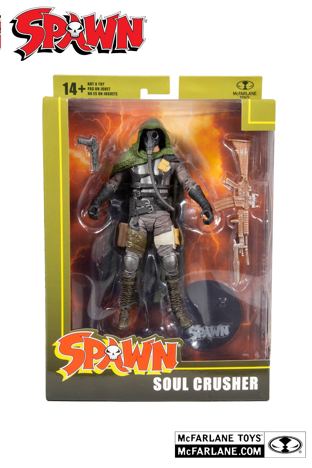 SPAWN WV2 7IN SCALE SOUL CRUSHER AF