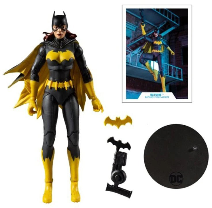 DC MV BATMAN 3JOKERS WV1 BATGIRL 7IN SCALE AF