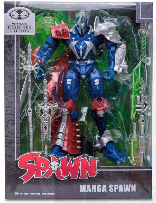 SPAWN MCFARLANE DESIGNER EDITION 7IN MANGA SPAWN AF