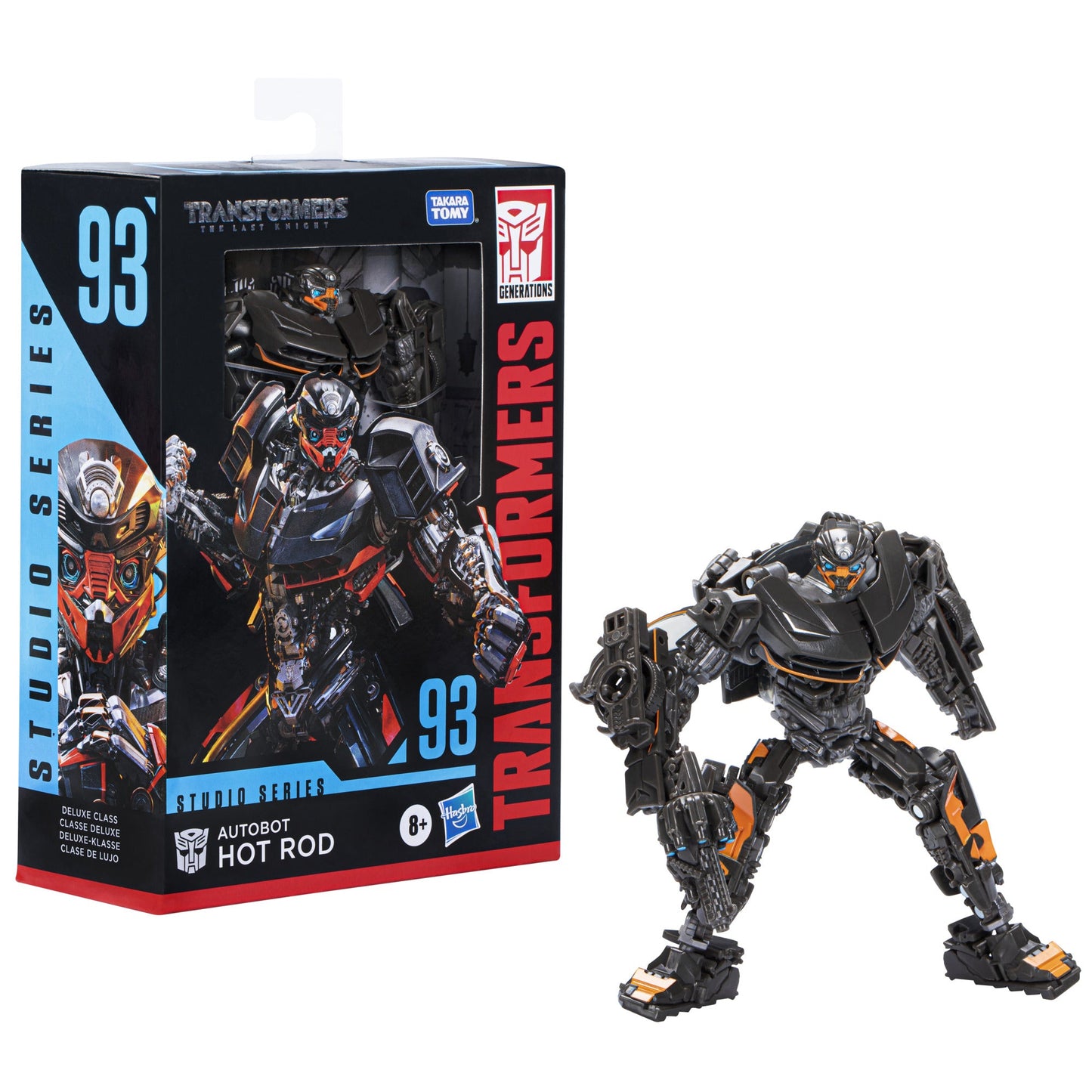 TRANSFORMERS STUDIO SERIES DLX TF5 HOTROD AF