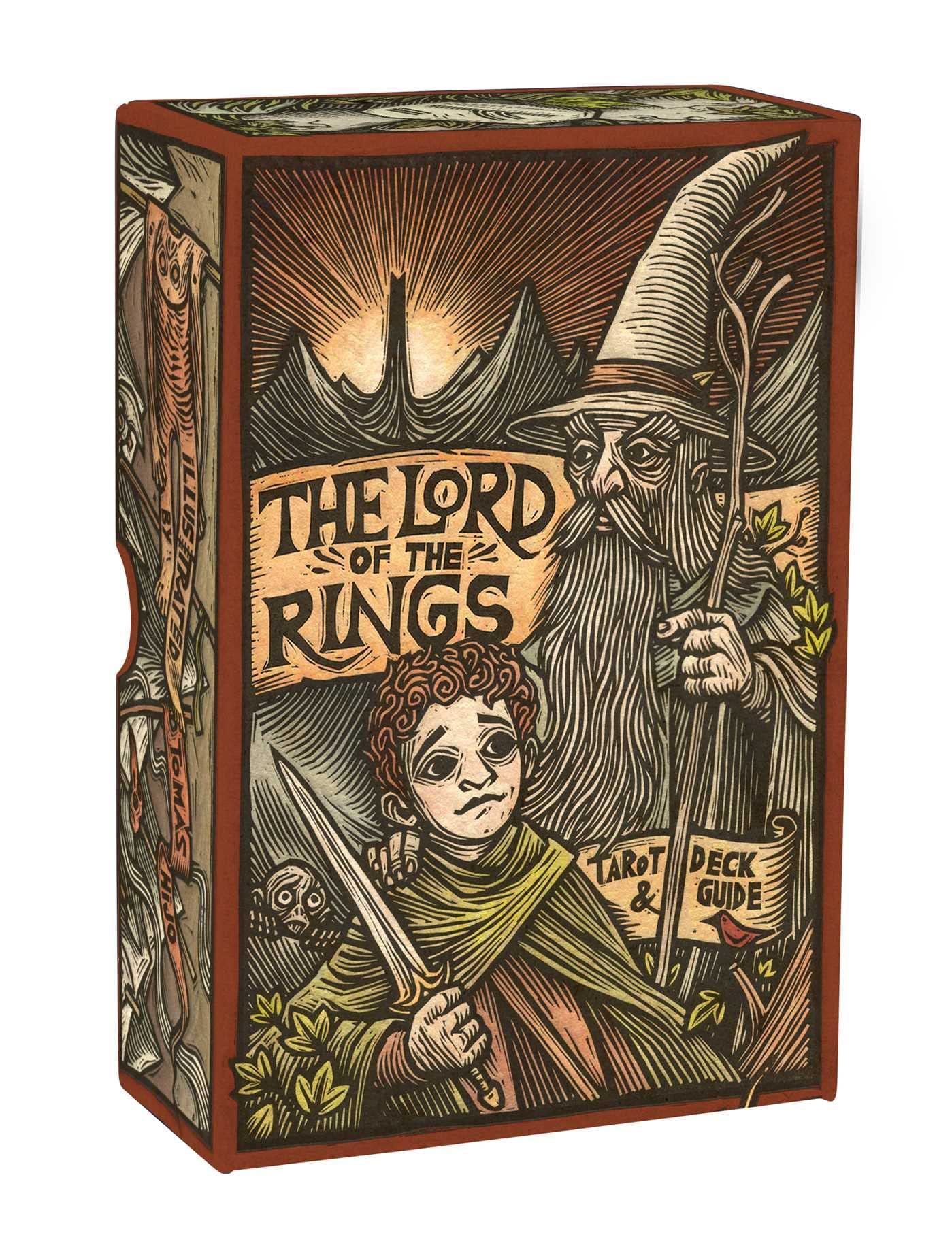 LORD OF THE RINGS TAROT & GUIDEBOOK HC