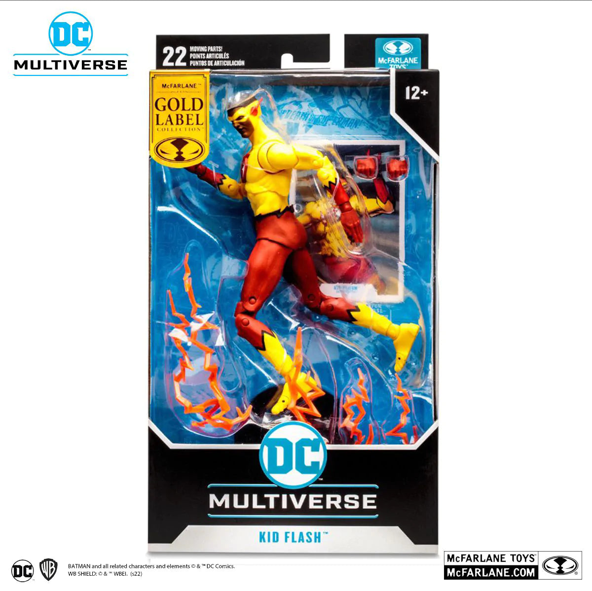 DC MULTIVERSE KID FLASH REBIRTH (GOLD LABEL) AF
