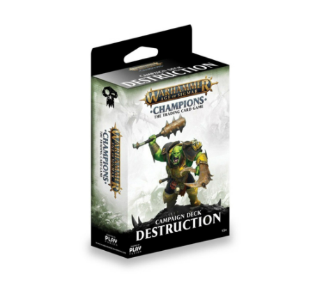WARHAMMER AGE OF SIGMAR: CHAMPIONS WAVE 1 CAMPAIGN DECK – DESTRUCTION