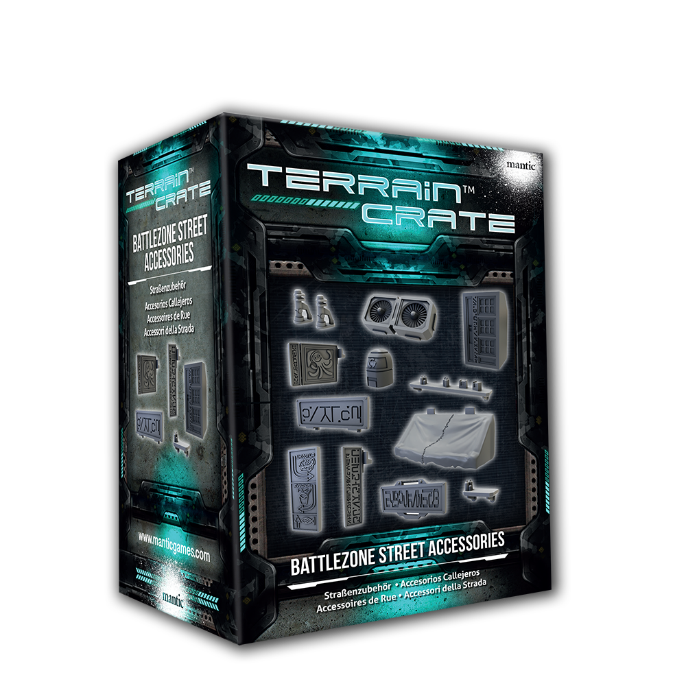 Terrain Crate: Battlezone Street Accessories