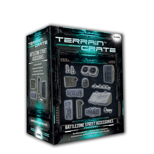Terrain Crate: Battlezone Street Accessories