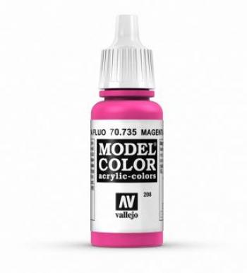 Vallejo AV Vallejo Model Color 17ml - Fluorescent Magenta