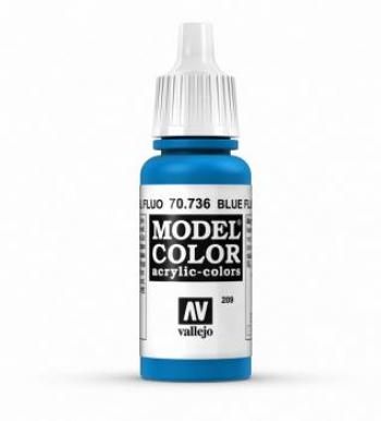 Vallejo AV Vallejo Model Color 17ml - Fluorescent Blue
