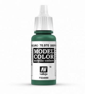 Vallejo AV Vallejo Model Color 17ml - Deep Green