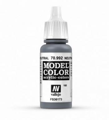 Vallejo AV Vallejo Model Color 17ml - Neutral Grey