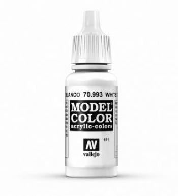 Vallejo AV Vallejo Model Color 17ml - White Grey