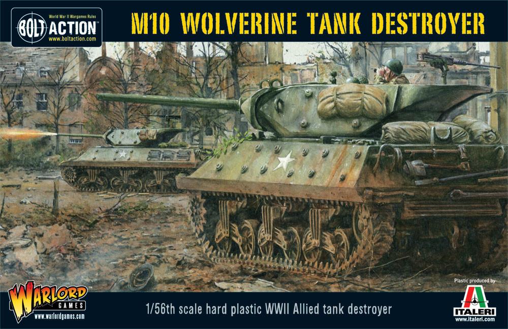 Bolt Action - M10 Tank Destroyer/Wolverine (Plastic Box)