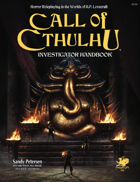 Call Of Cthulhu 7th Edition Investigator Handbook