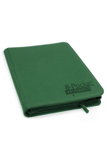 Ultimate Guard 8-Pocket ZipFolio XenoSkin Green