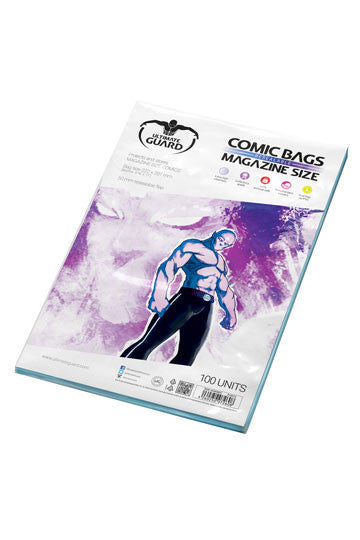 Ultimate Guard Comic Bags Resealable Magazine Size (100)