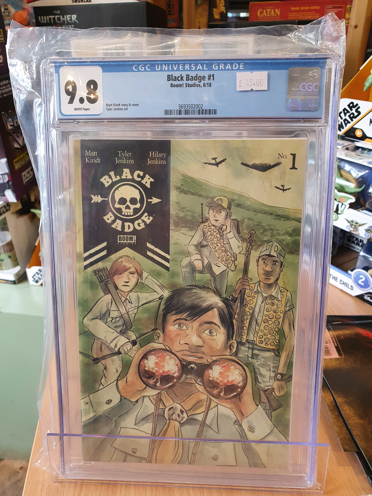 Black Badge #1 - CGC Graded 9.8