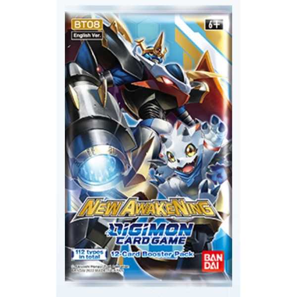 Digimon Card Game: Booster Box - New Awakening BT08