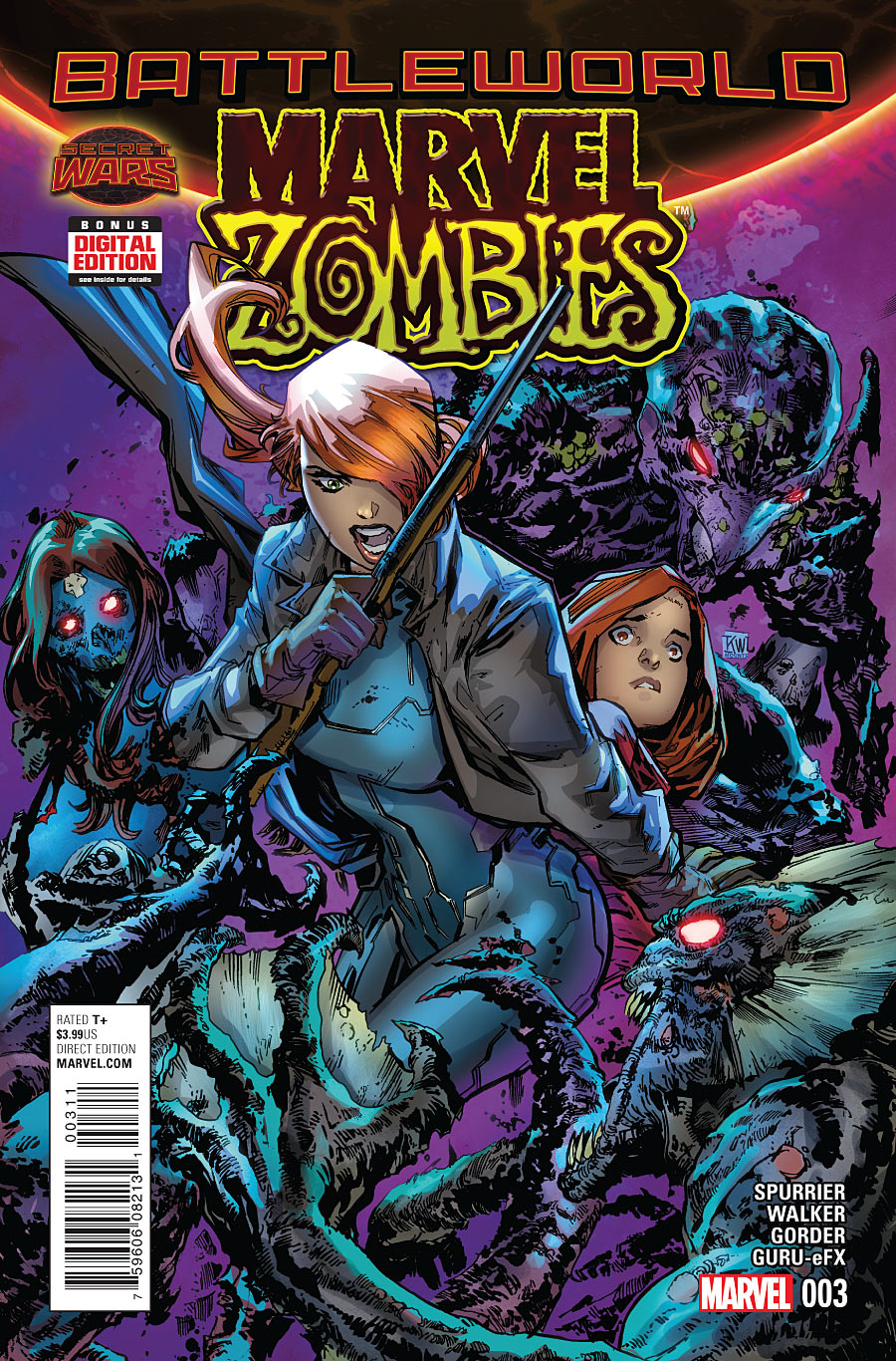 MARVEL ZOMBIES #3 SECRET WARS
