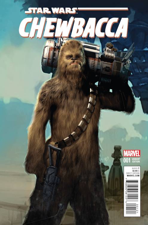 STAR WARS CHEWBACCA #1 OLIVETTI VAR