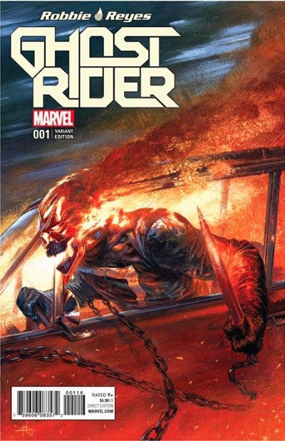 GHOST RIDER #1 DELLOTTO COLOUR VAR