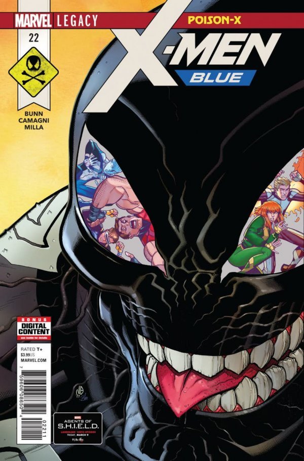 X-MEN BLUE #22 LEG