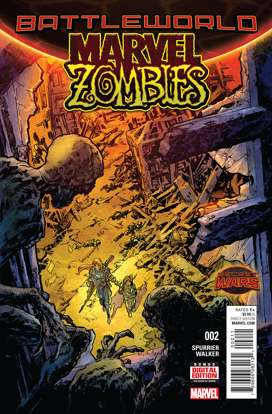 MARVEL ZOMBIES #2 SECRET WARS