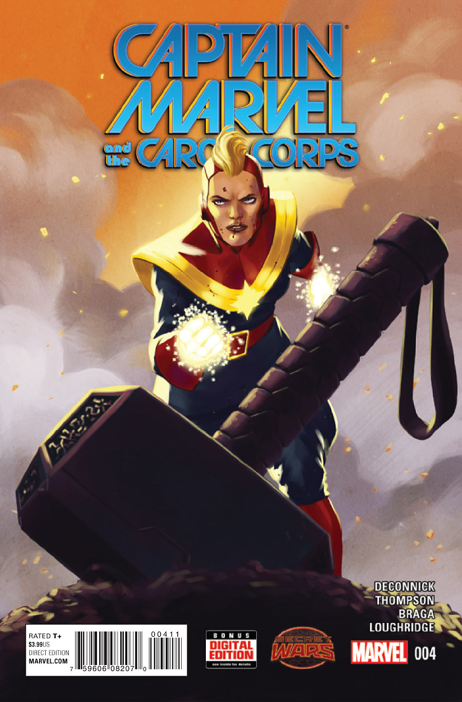 CAPTAIN MARVEL AND THE CAROL CORPS #4 SECRET WARS