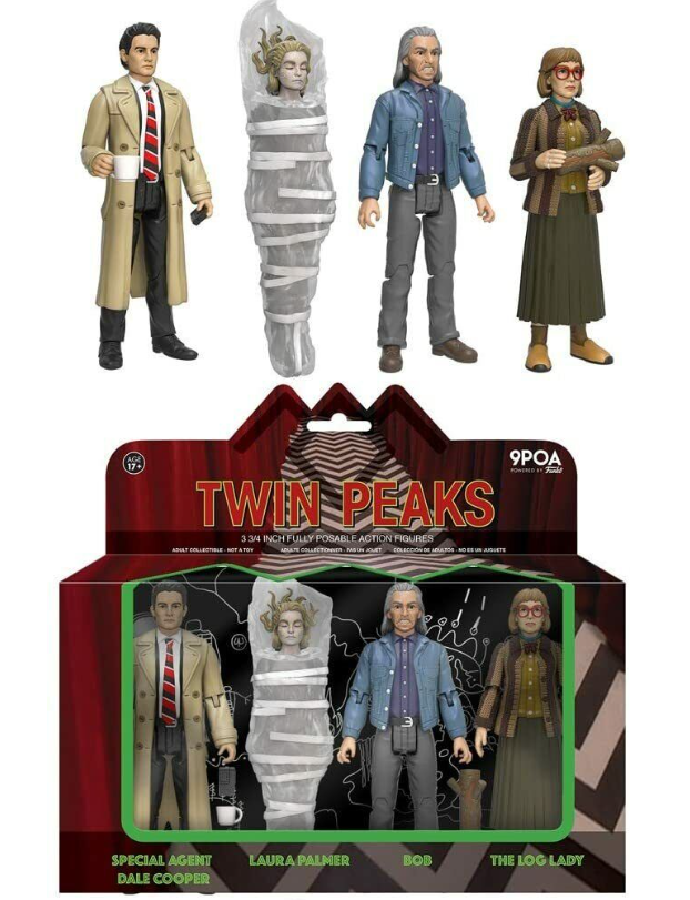 Twin Peaks Set of 4 Action Figures by Funko 9POA – Comics Games