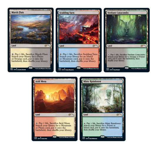 Magic the Gathering Secret Lair: Ultimate Edition - Enemy Fetch Lands