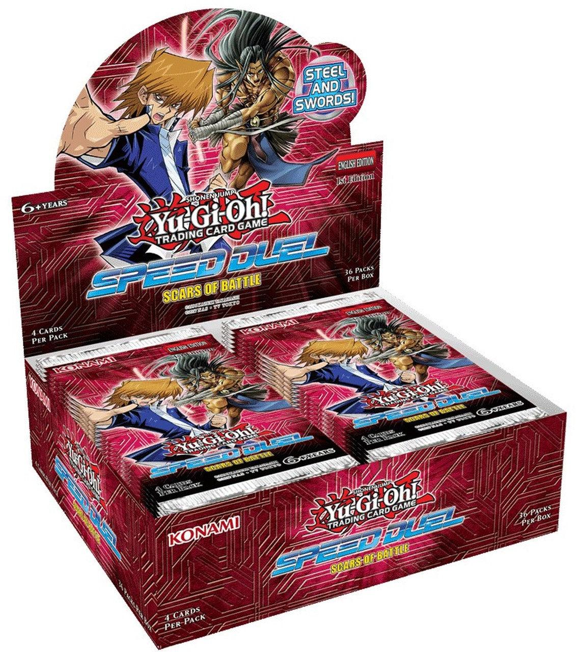 critical blow booster box case Yu-Gi-Oh! King's Court Booster Display – Travelling Man UK main image 1