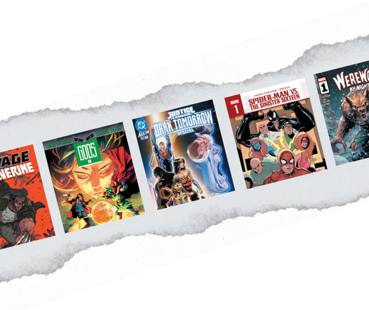 Freshly Pressed! New Comic Book Day 30th July 2025 - Savage Gods & Sinister Monsters!