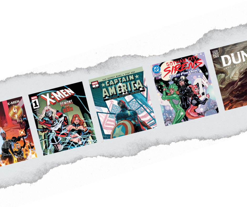 Freshly Pressed! New Comic Book Day 2nd July 2025 - Secrets & Subterfuge