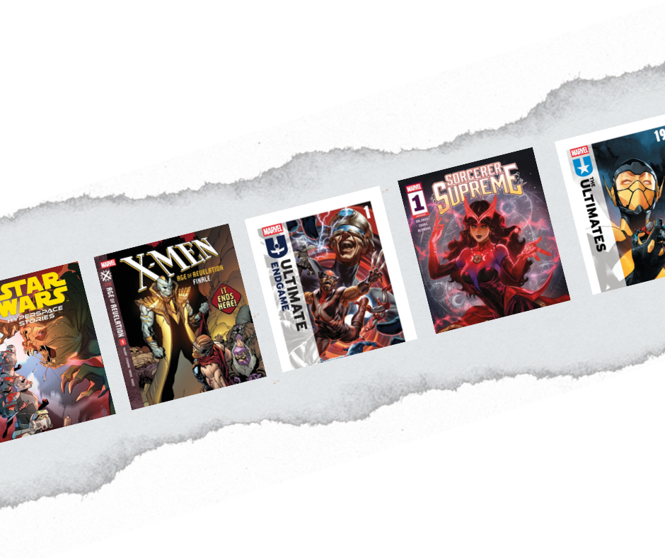 Freshly Pressed! New Comic Book Day - New Years Eve!