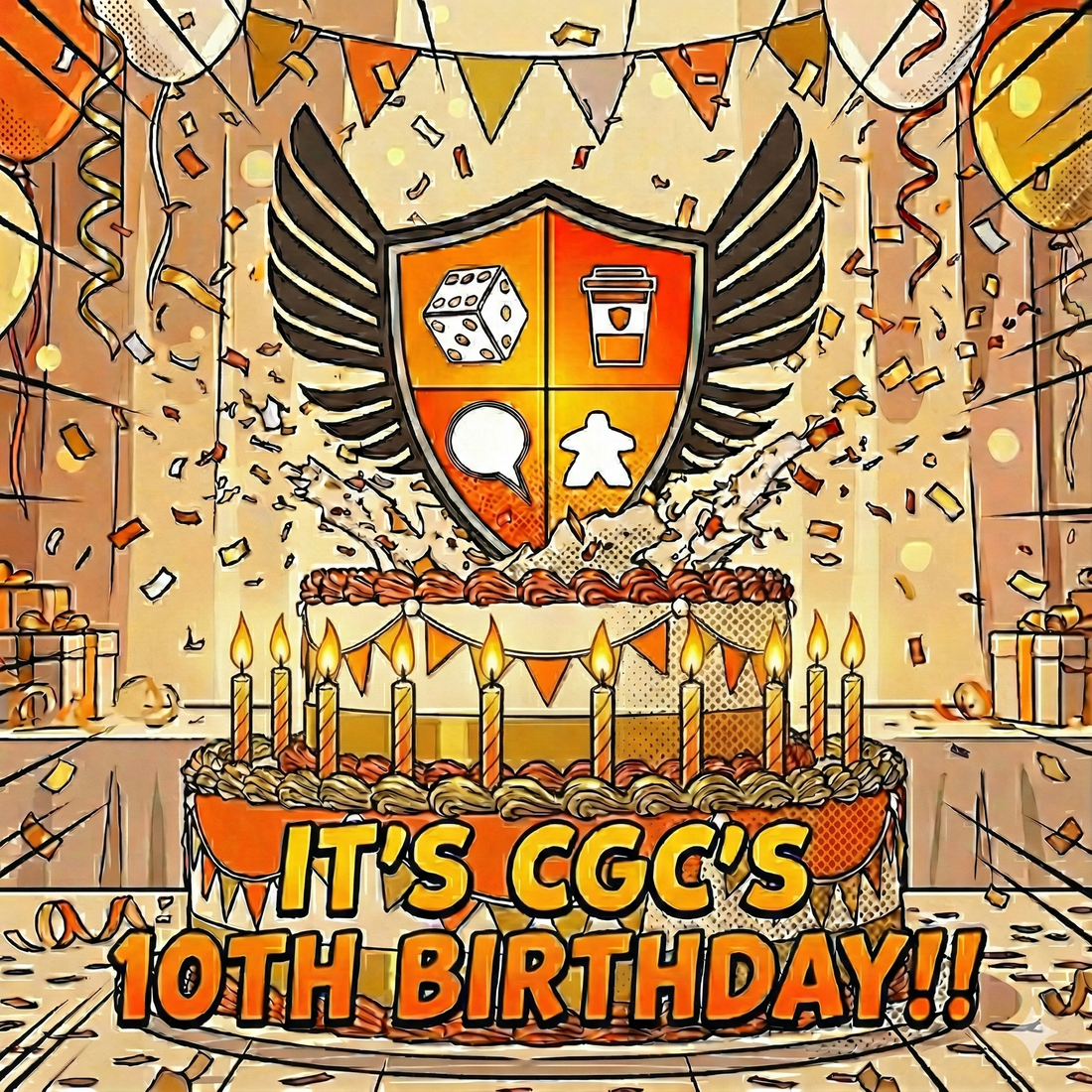 CGC is 10! Come and celebrate with us!