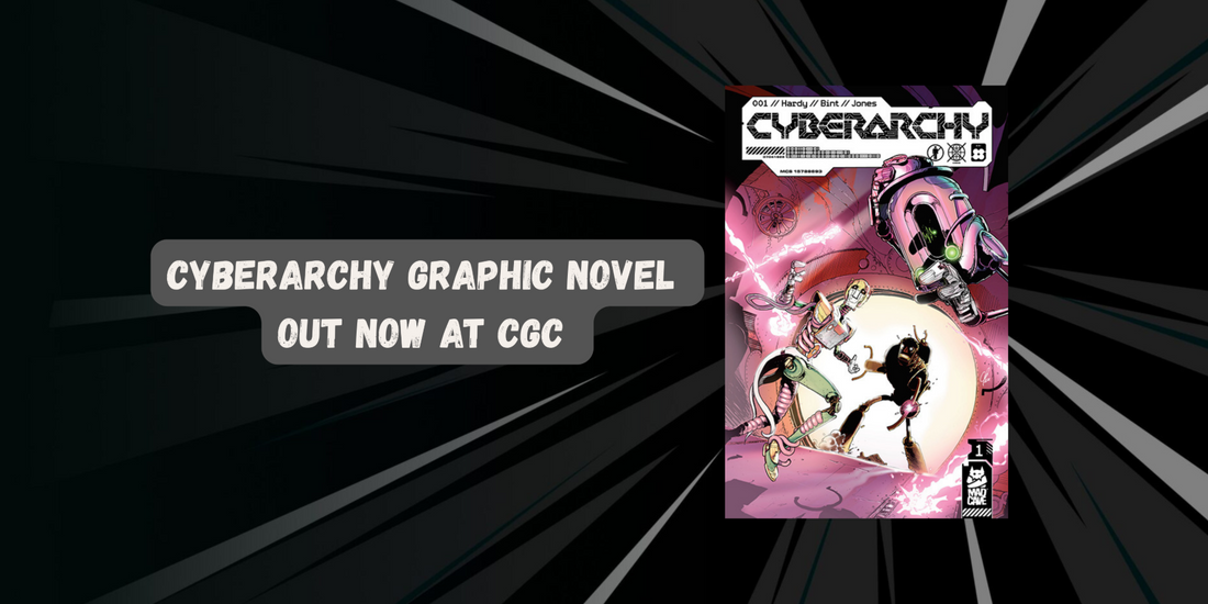 CYBERARCHY author Matthew Hardy on his latest graphic novel