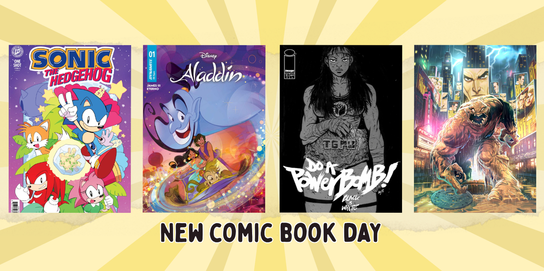 Freshly Pressed! New Comic Book Day 8th July 2026