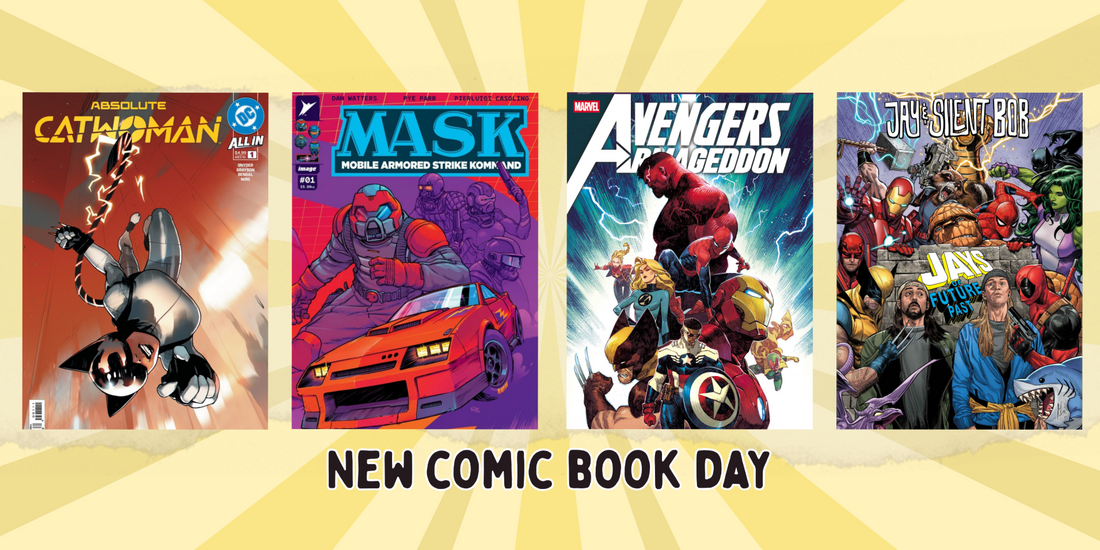 Freshly Pressed! New Comic Book Day 10th June 2026