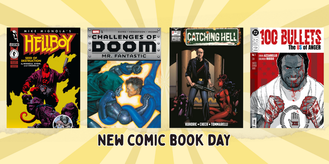 Freshly Pressed! New Comic Book Day 1st July 2026