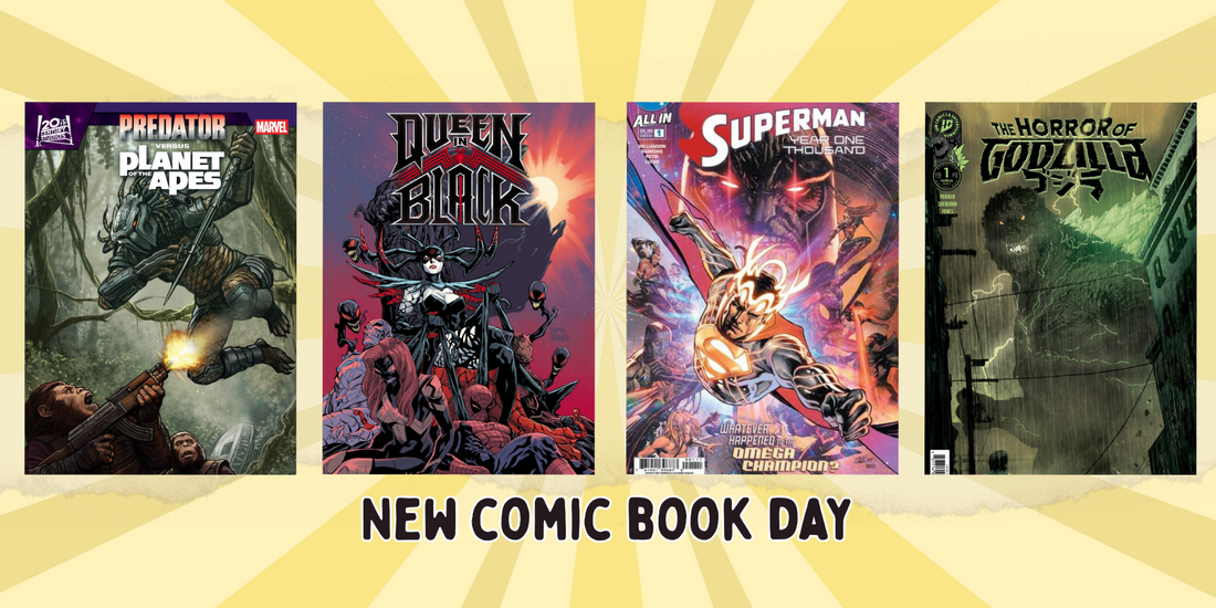 Freshly Pressed! New Comic Book Day 29th July 2026