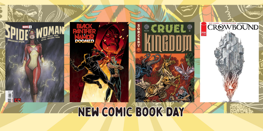Freshly Pressed! New Comic Book Day 2nd September 2026