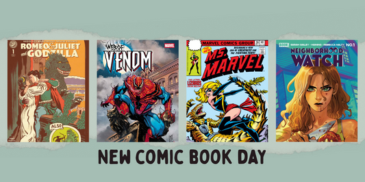 Freshly Pressed! New Comic Book Day 8th April 2026