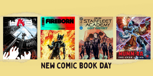Freshly Pressed! New Comic Book Day 15th April 2026